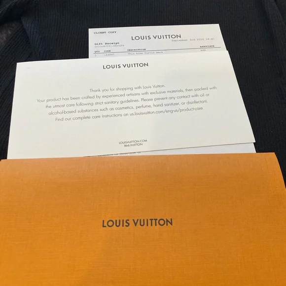 Louis Vuitton black turtleneck size large - Picture 3 of 8